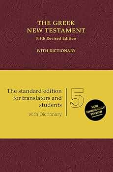 ギリシア語 新約聖書 UBS 5th UBS 5th Revised Edition - Greek New Testament: American